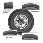Pneumatico tubeless 8,5" per scooter Xiaomi M365/Pro/1S