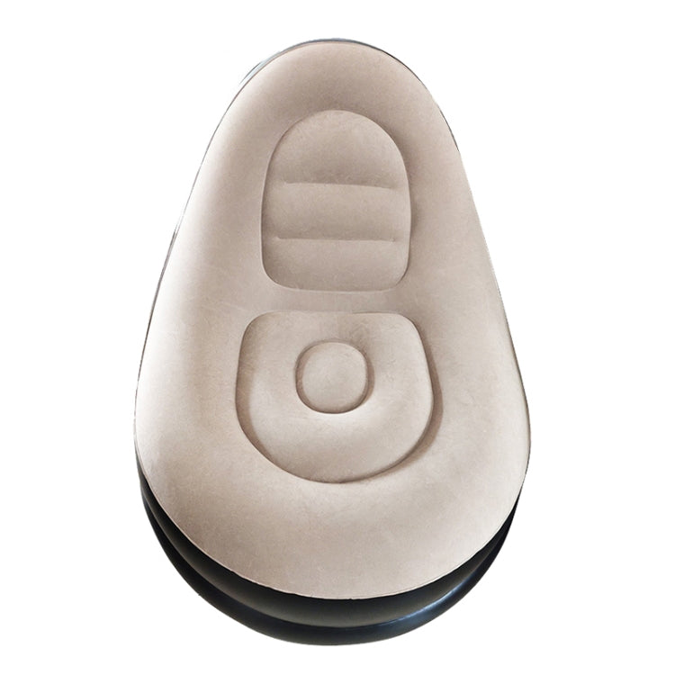 Divano pigro gonfiabile per pausa pranzo 92x105x36 cm