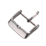 Set 10 fibbie ad ardiglione in acciaio inox placcato IP