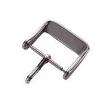 Set 10 fibbie ad ardiglione in acciaio inox placcato IP