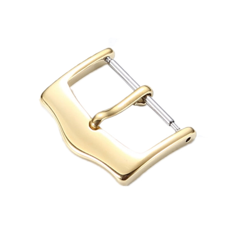 Set 10 fibbie ad ardiglione in acciaio inox placcato IP