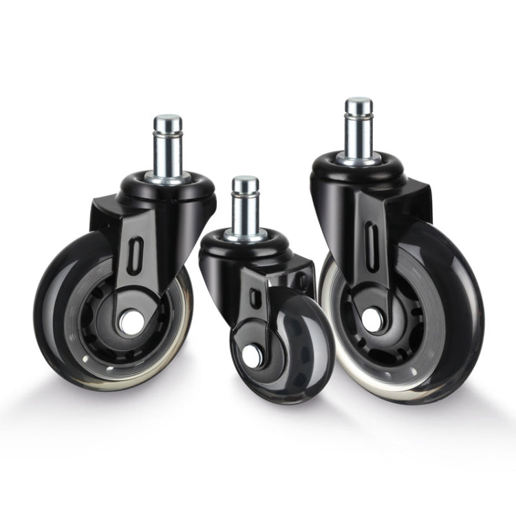 Set 5 ruote mute per mobili in PU 2-3 pollici