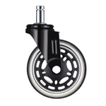Set 5 ruote mute per mobili in PU 2-3 pollici