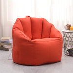 Fodera sfoderabile in tessuto per divano pigro 76x68x60 cm