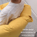 Fodera sfoderabile in tessuto per divano pigro 76x68x60 cm