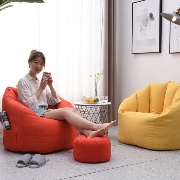 Fodera sfoderabile in tessuto per divano pigro 76x68x60 cm