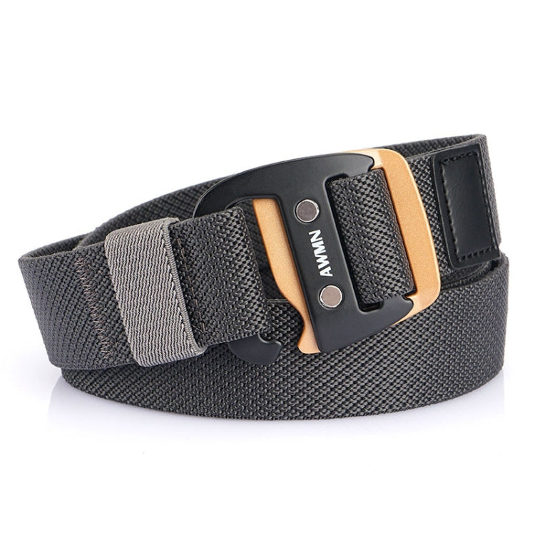 Cintura da uomo elastica con fibbia sportiva 120 cm