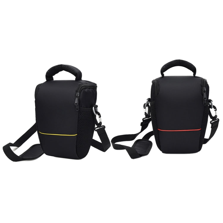 Byk-1683 Borsa fotografica triangolare impermeabile e resistente all'usura, Red, Yellow