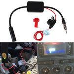 Antenna attiva auto con amplificatore segnale radio FM DAB