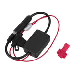Antenna attiva auto con amplificatore segnale radio FM DAB