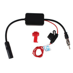 Antenna attiva auto con amplificatore segnale radio FM DAB
