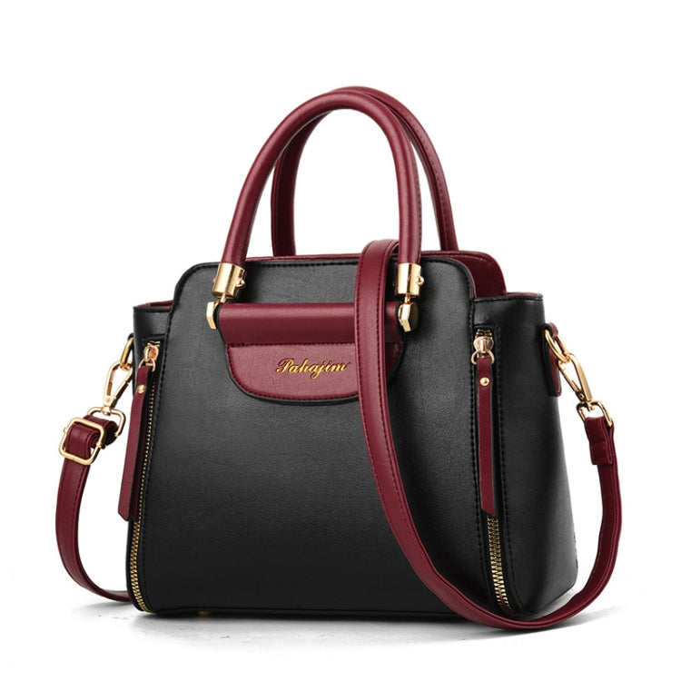 Borsa da donna in PU con rivestimento in cotone 26x21x13 cm