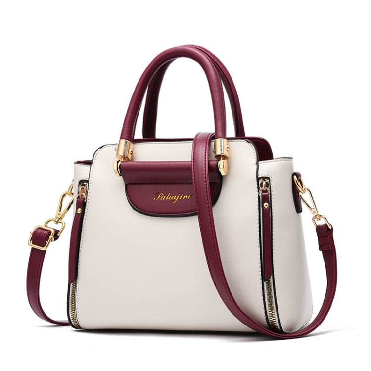 Borsa da donna in PU con rivestimento in cotone 26x21x13 cm