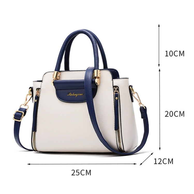 Borsa da donna in PU con rivestimento in cotone 26x21x13 cm