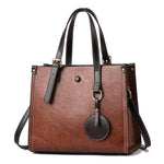 Borsa da donna vintage multifunzionale in PU 29x24x13,5 cm