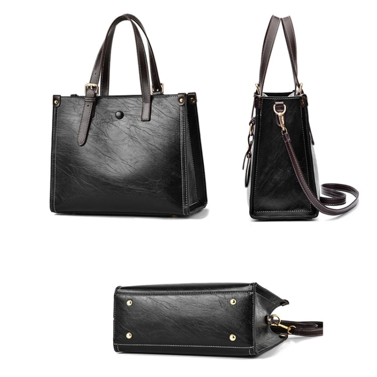 Borsa da donna vintage multifunzionale in PU 29x24x13,5 cm