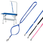 Set 4 corde fisse in nylon per trazione cane bagno e toelettatura
