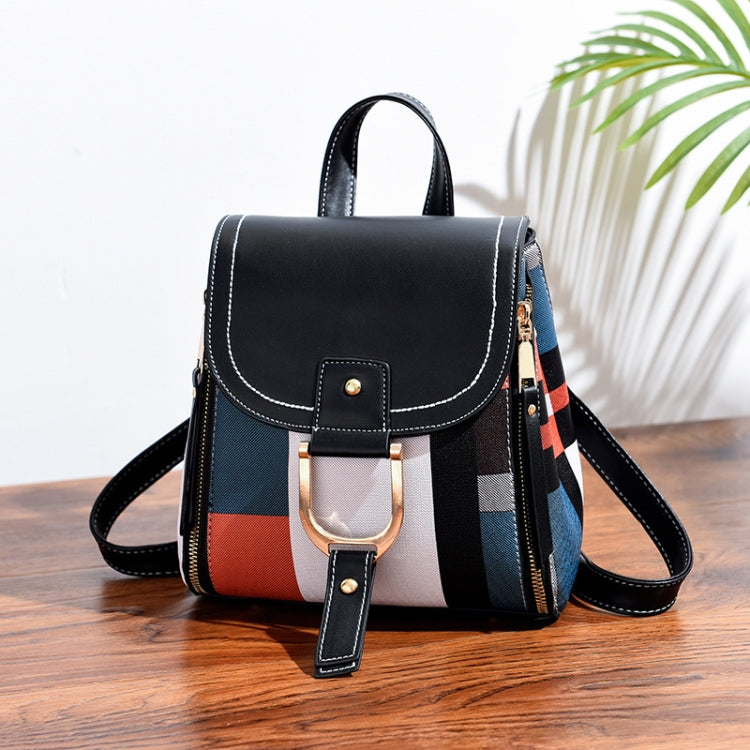 Zaino donna in pelle PU morbida 22x25x14 cm vari colori