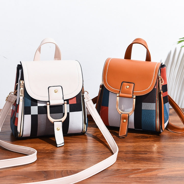 Zaino donna in pelle PU morbida 22x25x14 cm vari colori