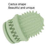 Giocattoli pulizia denti cane TPR cactus 2 pezzi