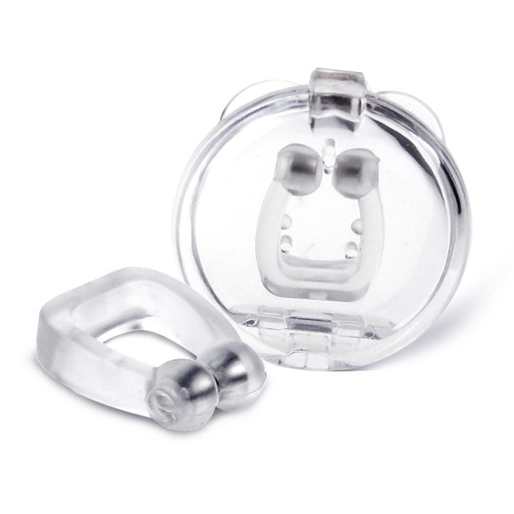 10 mini tappi nasali magnetici in silicone antirussamento