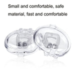 10 mini tappi nasali magnetici in silicone antirussamento