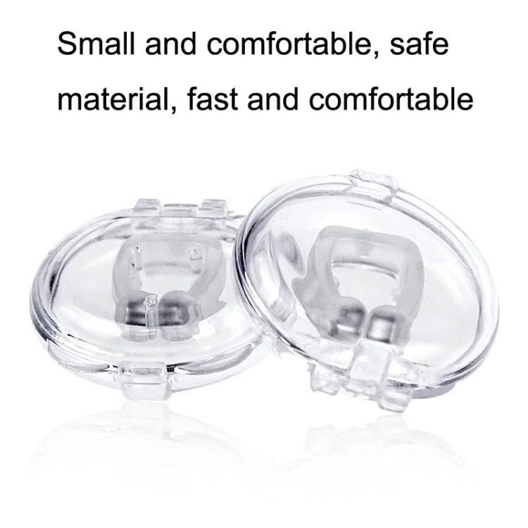 10 mini tappi nasali magnetici in silicone antirussamento