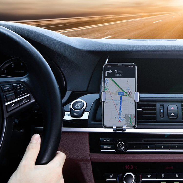 Supporto auto universale per telefono a gravità in metallo