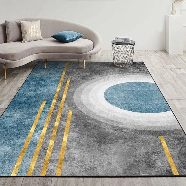 Cuscino per tavolino con tappeto geometrico 80x120 cm