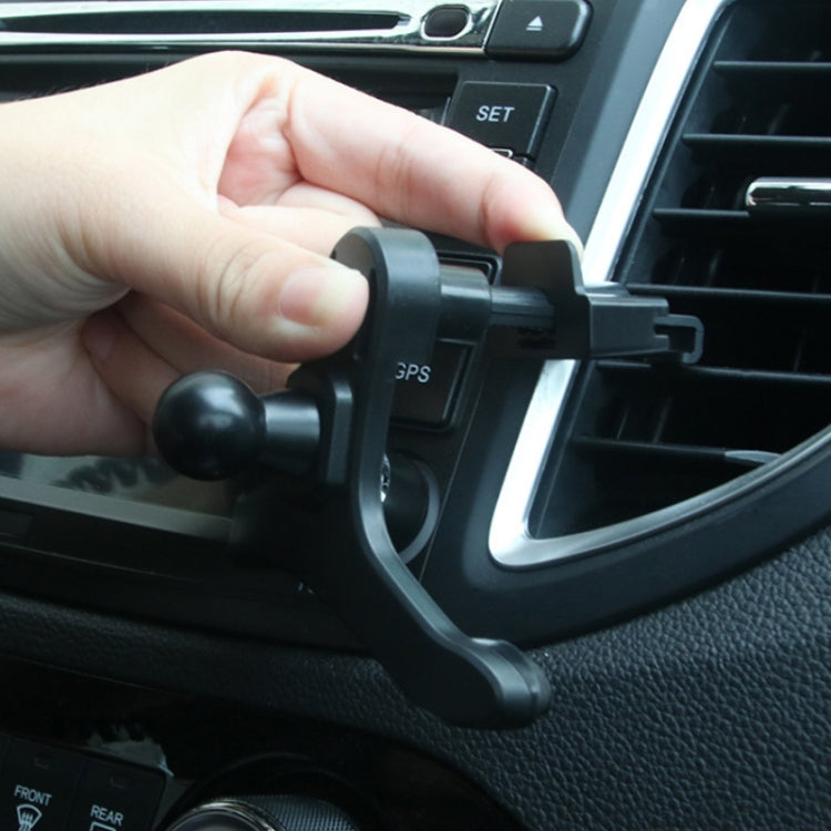 Clip portacellulare per presa aria auto, nero e bianco