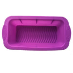 Set 2 stampi in silicone per torta, toast e pizza 28x15x8 cm