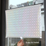 Tenda avvolgibile telescopica parasole in PVC per finestra