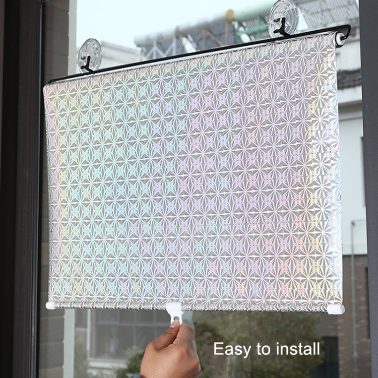 Tenda avvolgibile telescopica parasole in PVC per finestra