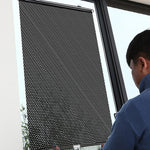 Tenda avvolgibile telescopica parasole in PVC per finestra