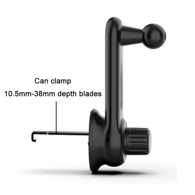 Set 5 clip accessori per base ricarica wireless auto