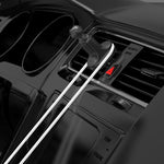 6 PCS Presa d'aria auto con gancio per cavi dati