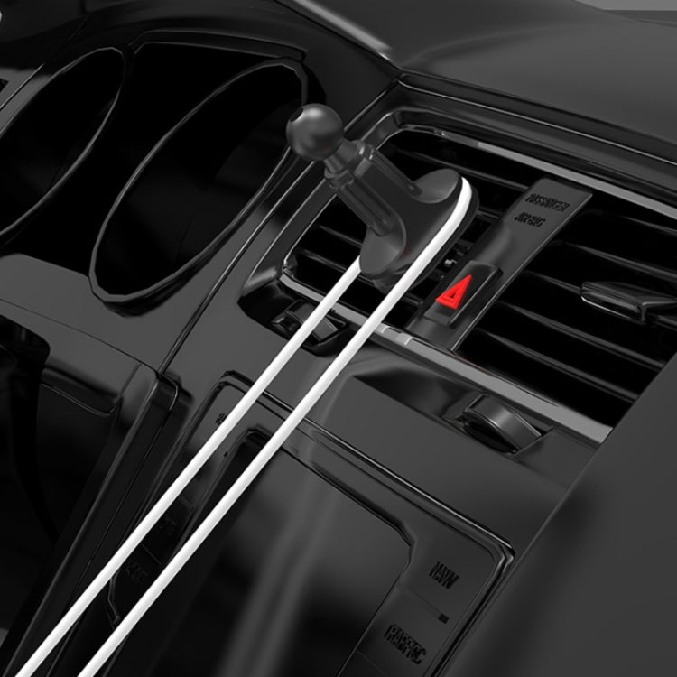 6 PCS Presa d'aria auto con gancio per cavi dati