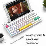 Ajazz K620T Tastiera Meccanica Bluetooth 62 Tasti