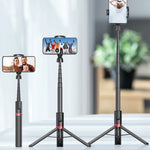 Supporto triangolare telescopico per smartphone 130 cm