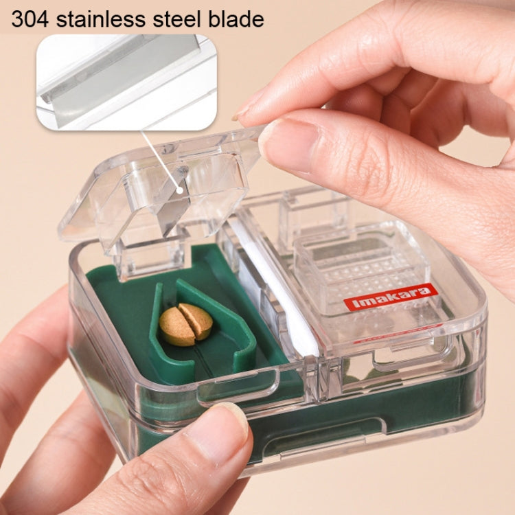 Imakara Mini Box Taglia Compresse Portatile Sigillato