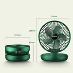 Ventilatore portatile pieghevole 8 pollici USB