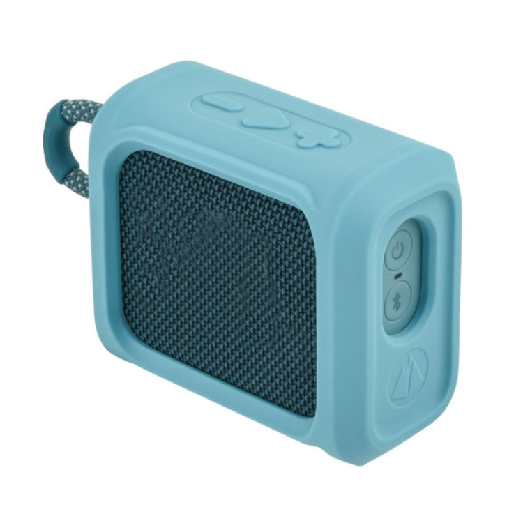 Custodia in silicone per altoparlante JBL GO3 con cinturino - immagine 3