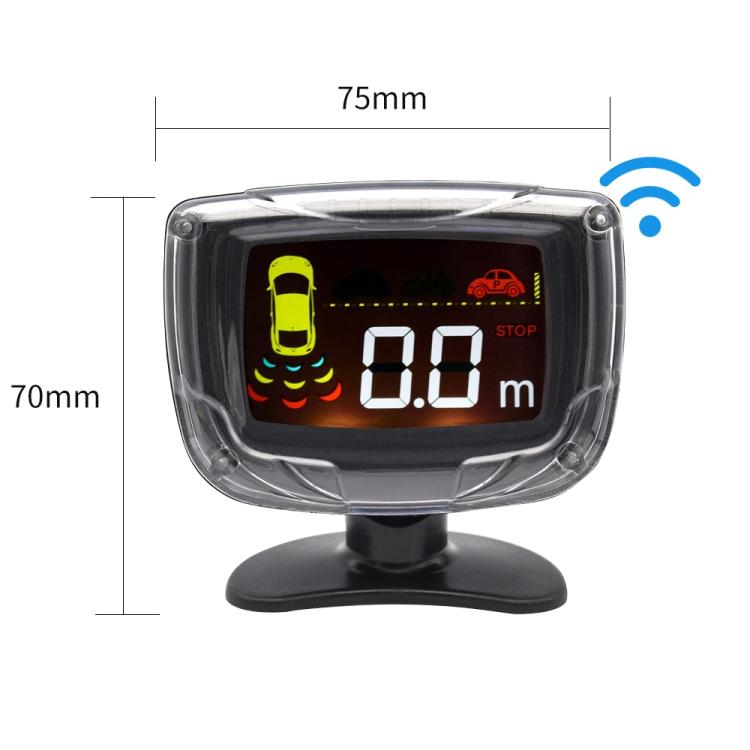 Radar wireless con display LED e allarme retromarcia