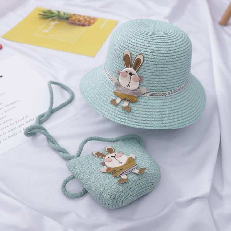 Cappello da sole in paglia per bambini 2-8 anni