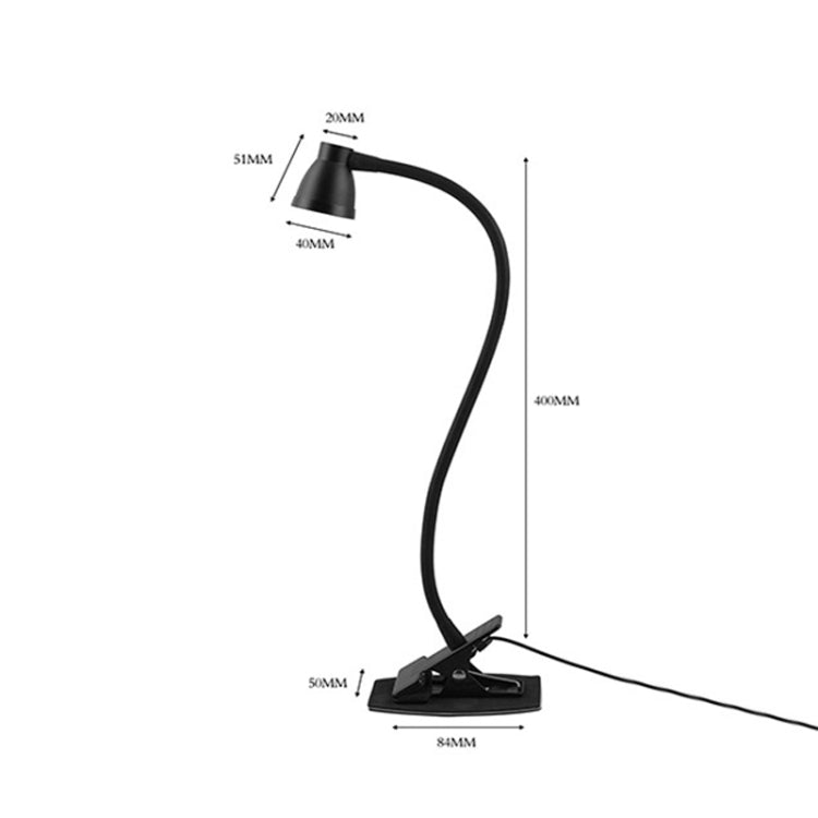 Lampada da scrivania USB con tubo flessibile 360°