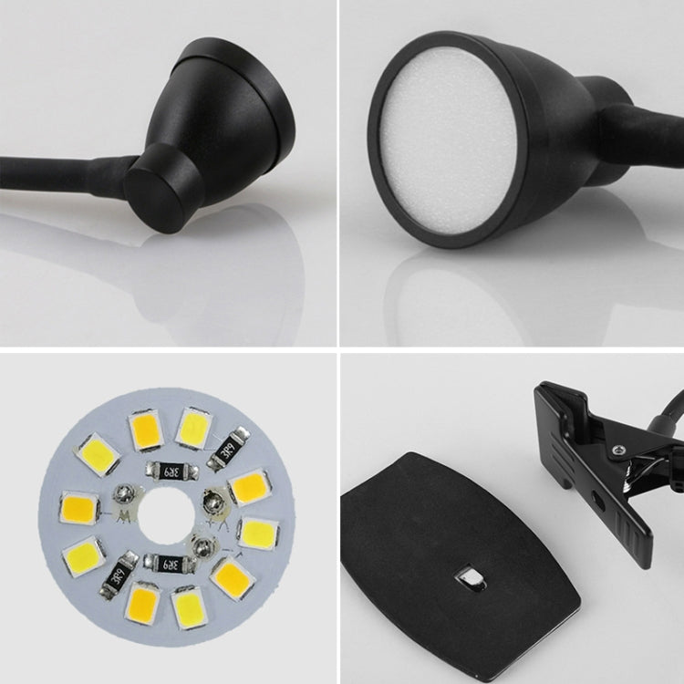 Lampada da scrivania USB con tubo flessibile 360°