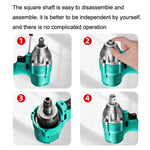 Convertitore chiave elettrica con albero a T quadrato 2 pezzi