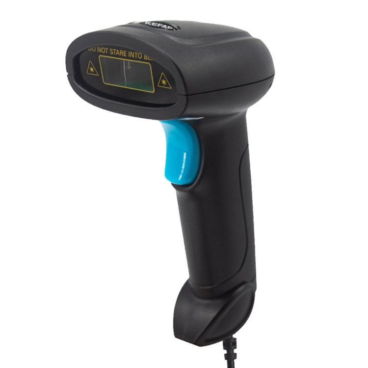Scanner a luci rosse cablato per codici 1D e QR