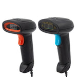 Scanner a luci rosse cablato per codici 1D e QR
