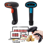 Scanner a luci rosse cablato per codici 1D e QR